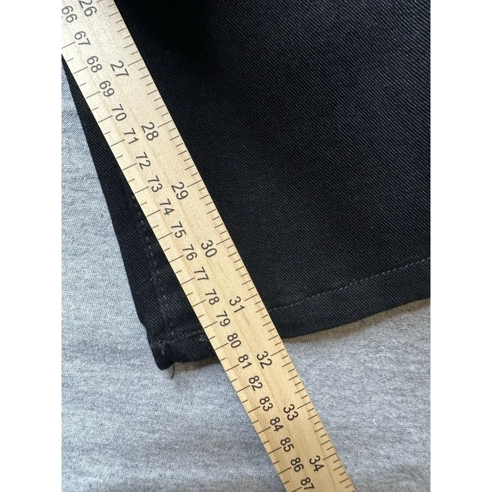 True Religion Ricky Relaxed Straight Mens Black Body Rinse Denim Jeans 34x32 NEW